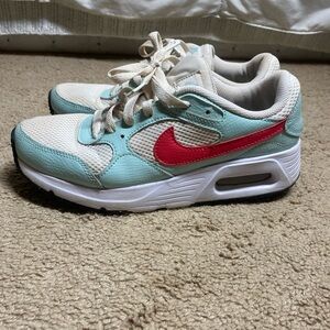 Nike Air Max SC SE Jade Ice Fusion Red White Size 7.5